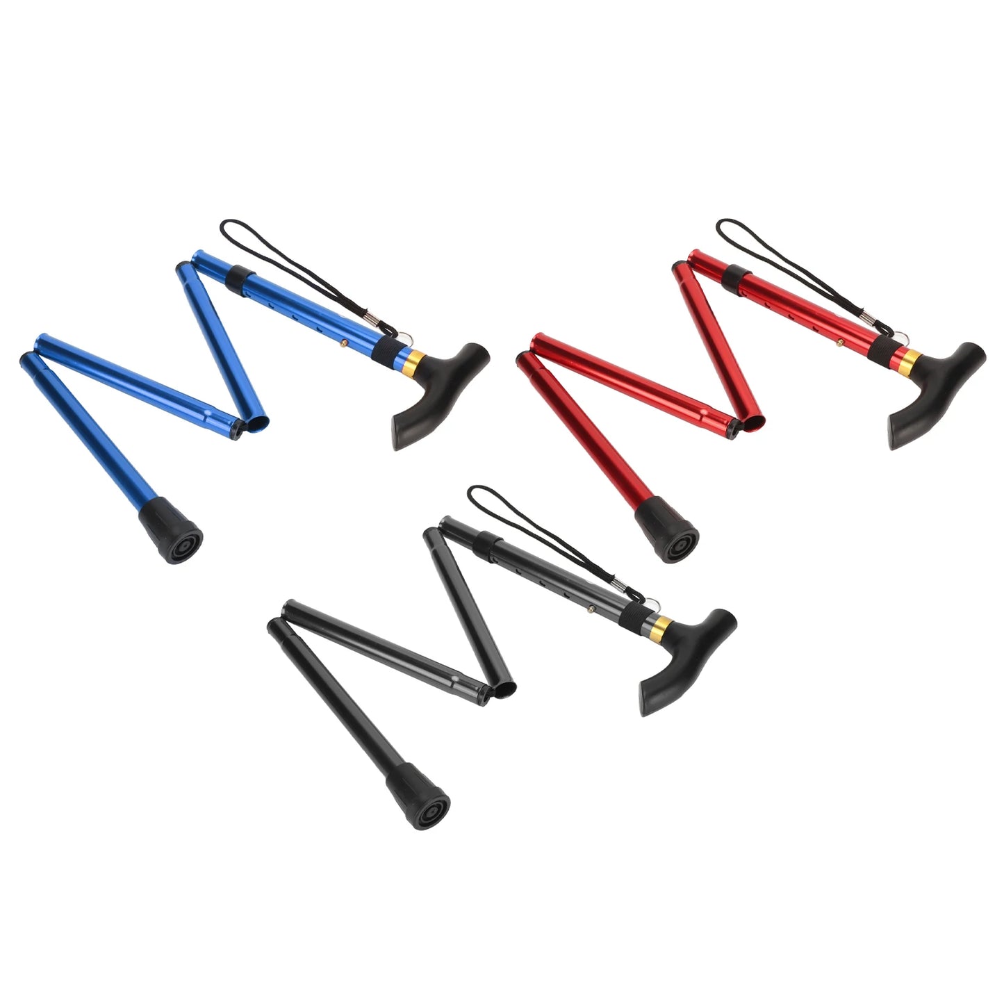 5 Section Foldable Adult Cane