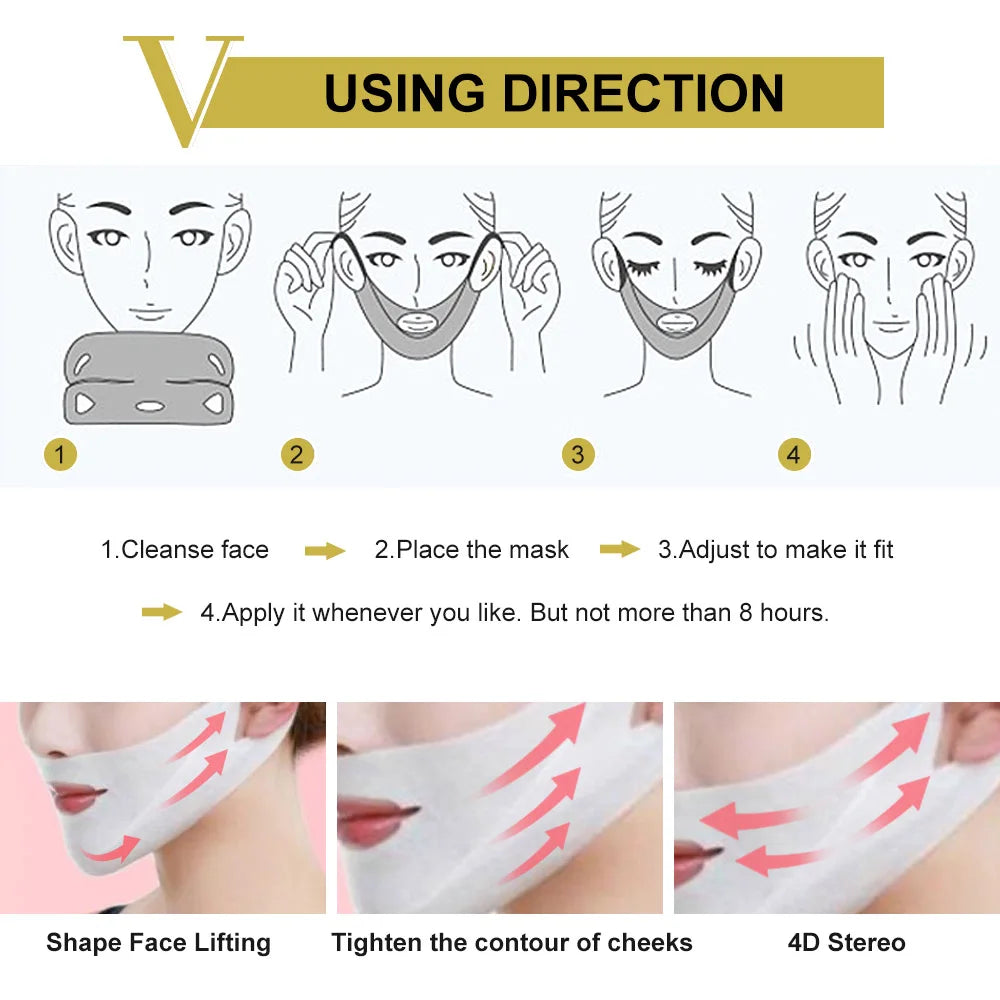 Reusable Silicone Face Lift Mask